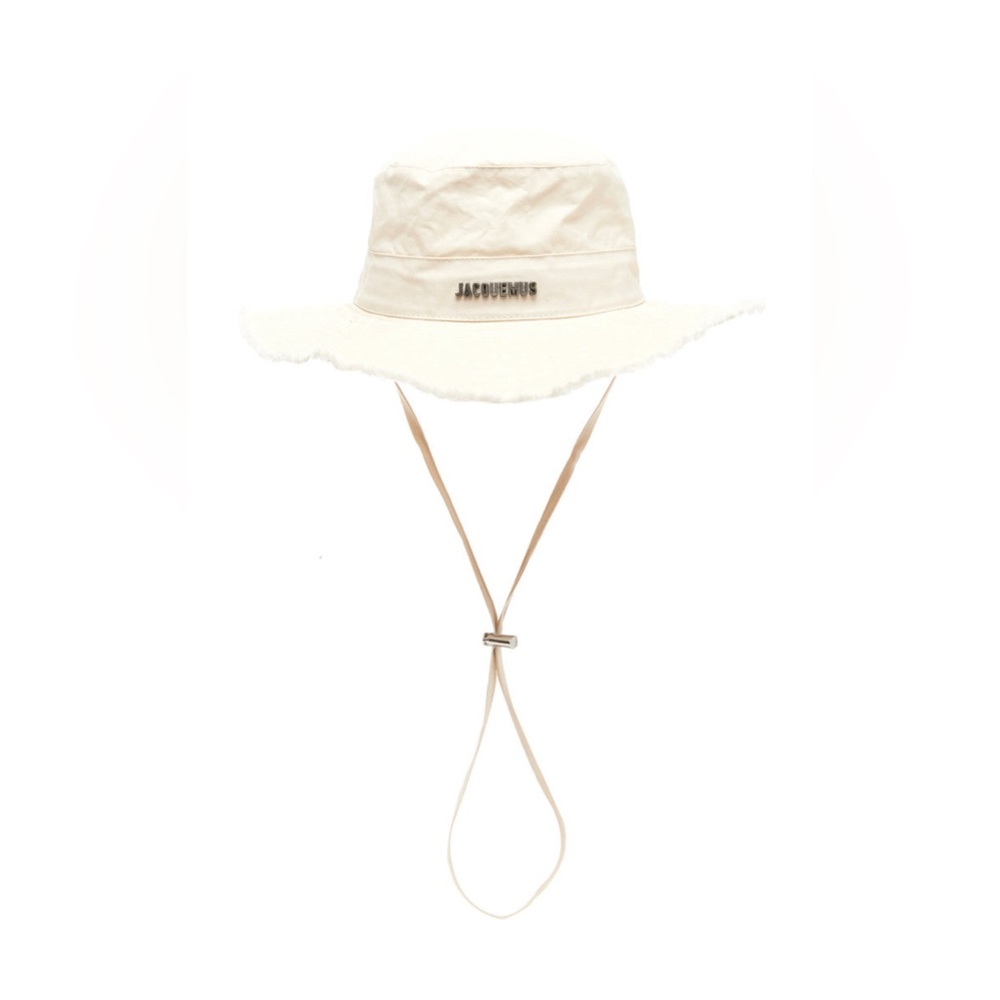 JACQUEMUS Off-White Les Classiques 'Le bob Artichaut' Hat NWOT